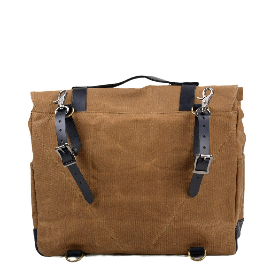 Canvas motorcycle saddlebag | SEATTLE