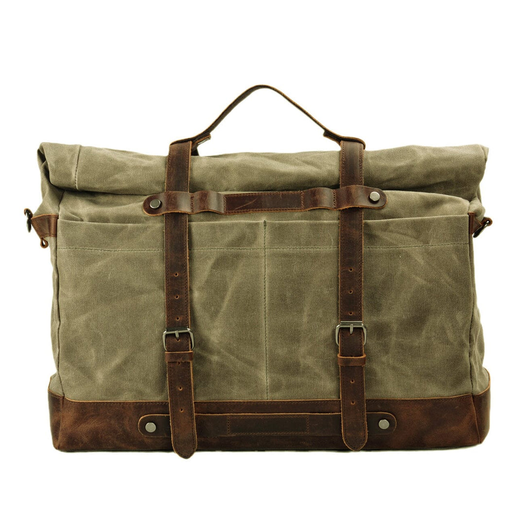 Vaxed Canvas Duffel Bag | HALTI