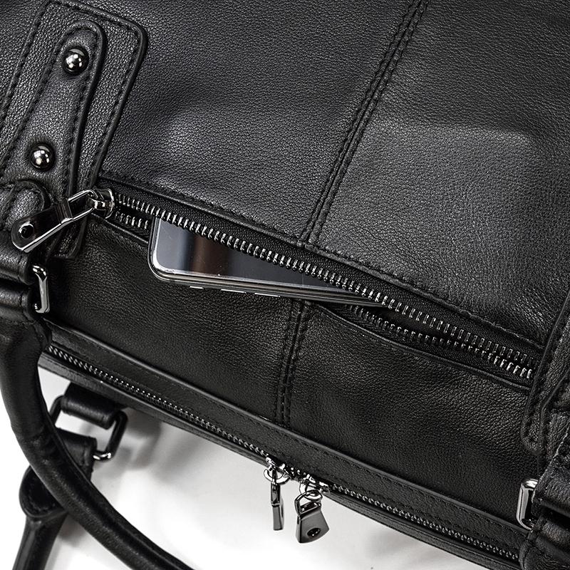 Black Leather Bag | AALBORG