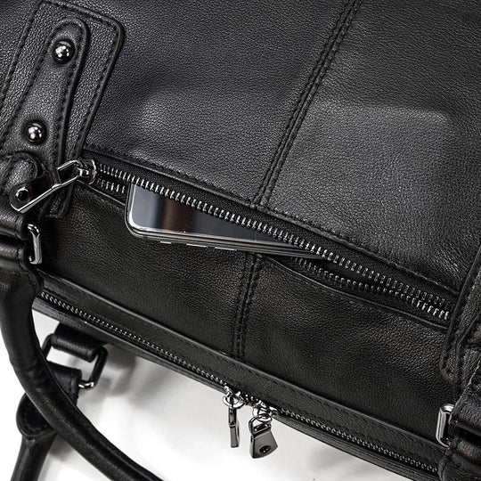 Black Leather Bag | AALBORG