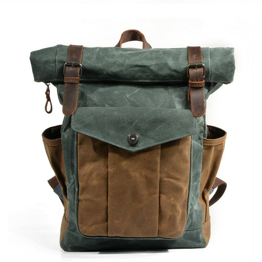 Vaxad Canvas Roll-top Backpack | MARSEILLE