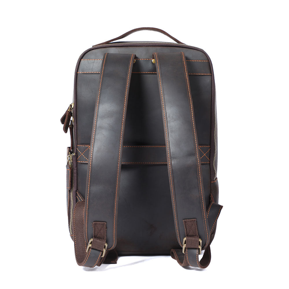Leather Backpack for Laptop | LARVIK
