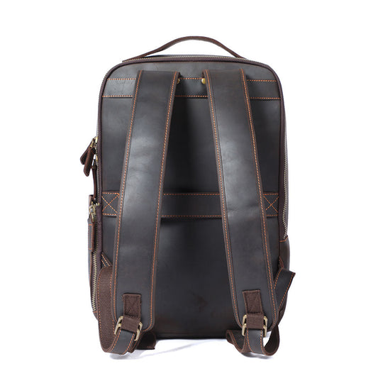 Leather Backpack for Laptop | LARVIK