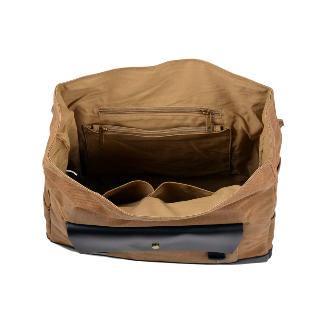 Canvas motorcycle saddlebag | SEATTLE