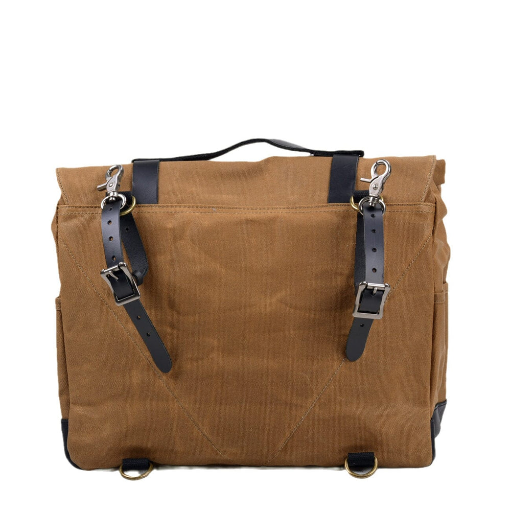 Canvas motorcycle saddlebag | SEATTLE