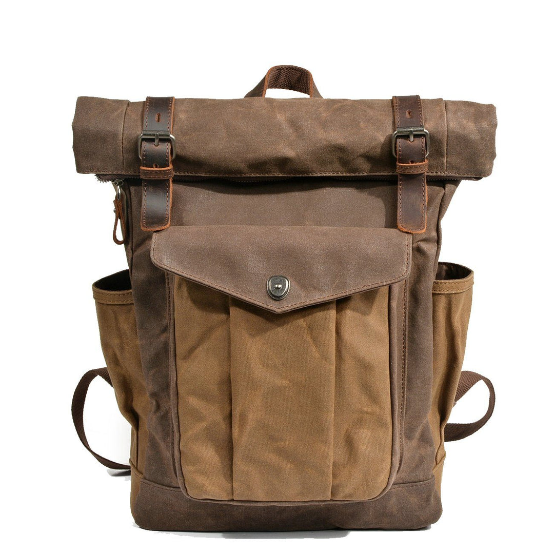 Vaxad Canvas Roll-top Backpack | MARSEILLE