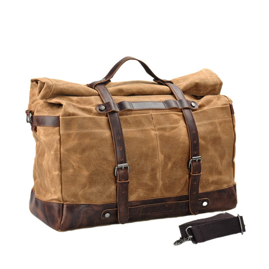 Vaxed Canvas Duffel Bag | HALTI