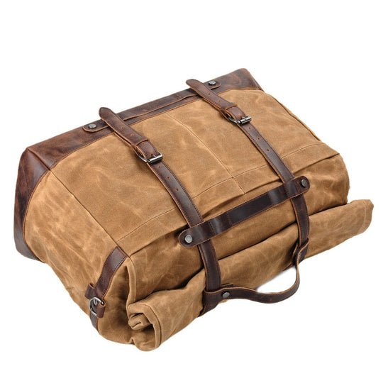 Vaxed Canvas Duffel Bag | HALTI