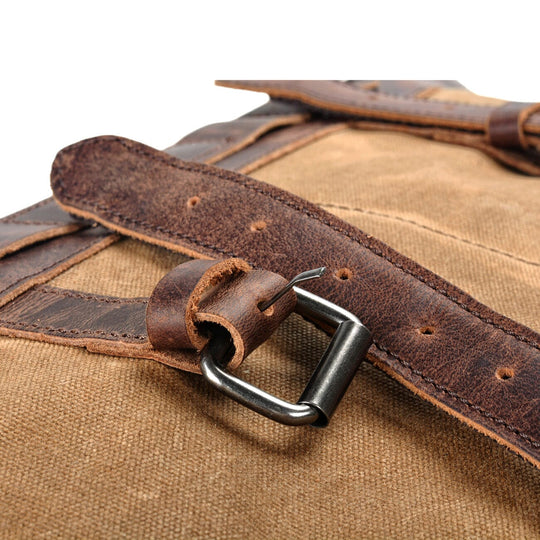 Vaxed Canvas Duffel Bag | HALTI