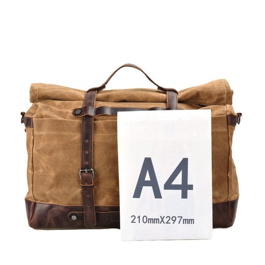 Vaxed Canvas Duffel Bag | HALTI