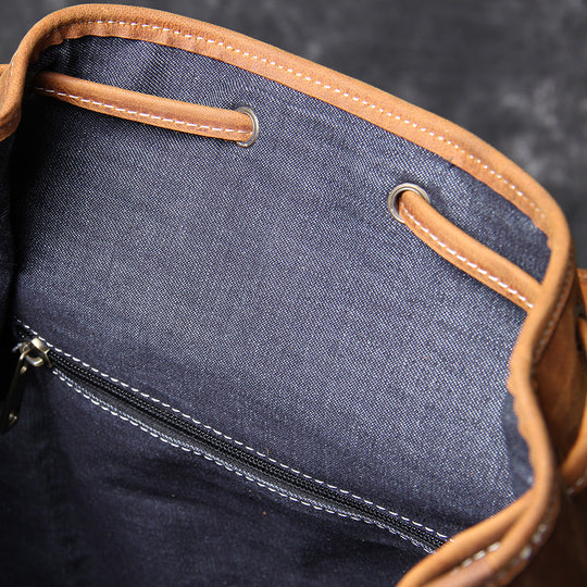 Leather Backpack | CADIZ