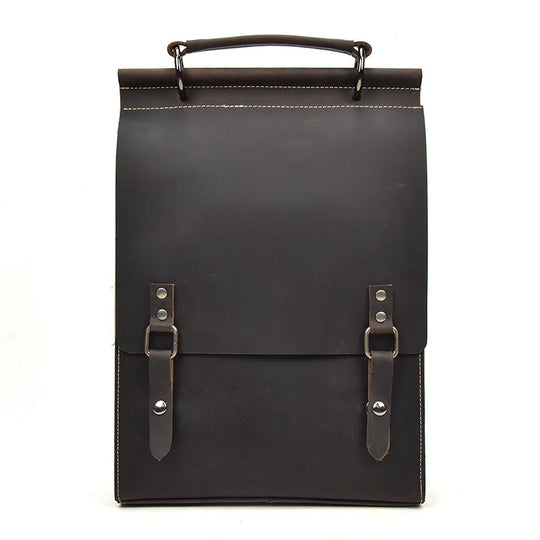 Leather Backpack Handbag | OLDEN