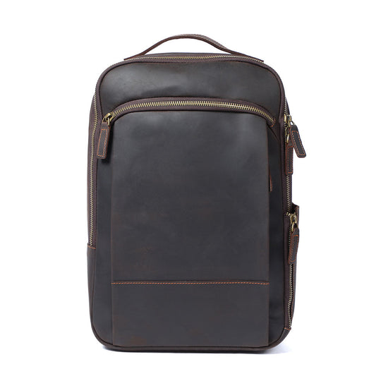 Leather Backpack for Laptop | LARVIK