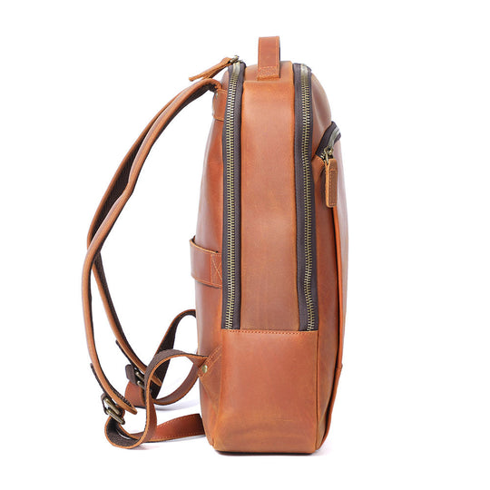 Leather Backpack for Laptop | LARVIK