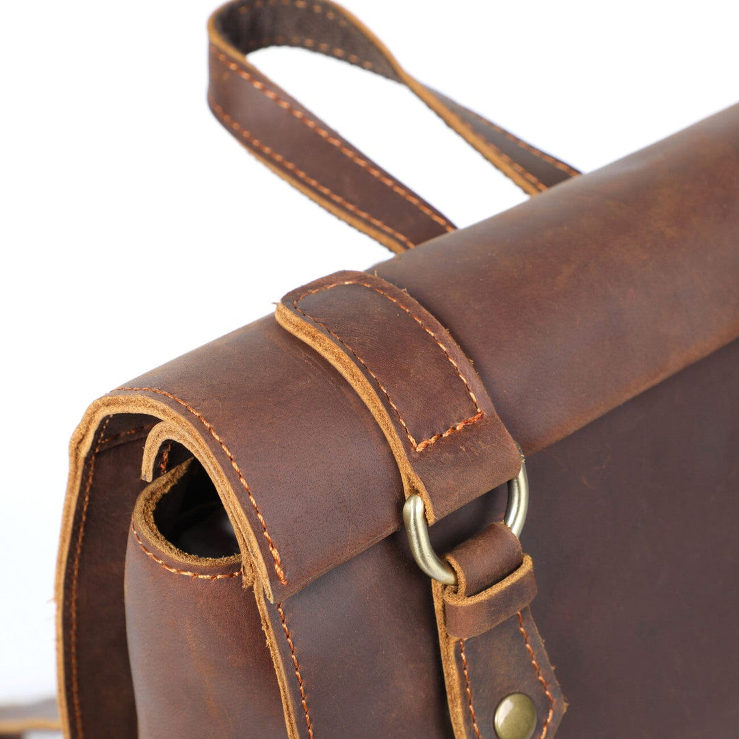 Full Grain Leather Backpack | KENWAY