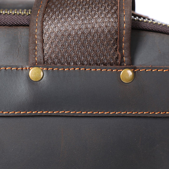 Leather Backpack for Laptop | LARVIK