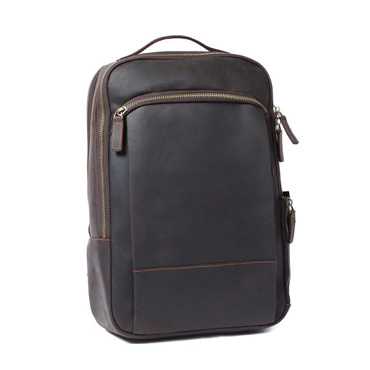 Leather Backpack for Laptop | LARVIK