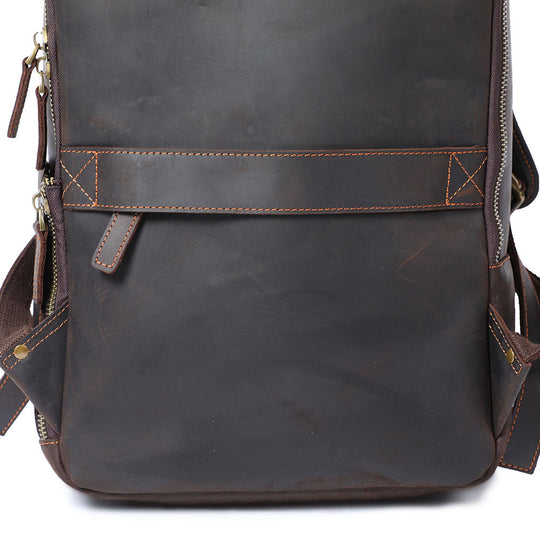 Leather Backpack for Laptop | LARVIK