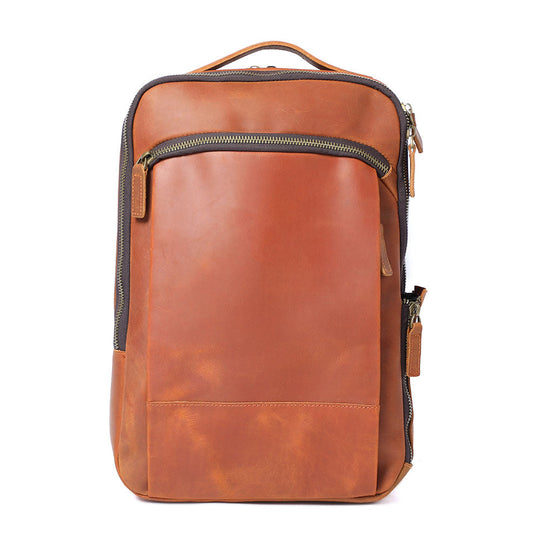 Leather Backpack for Laptop | LARVIK