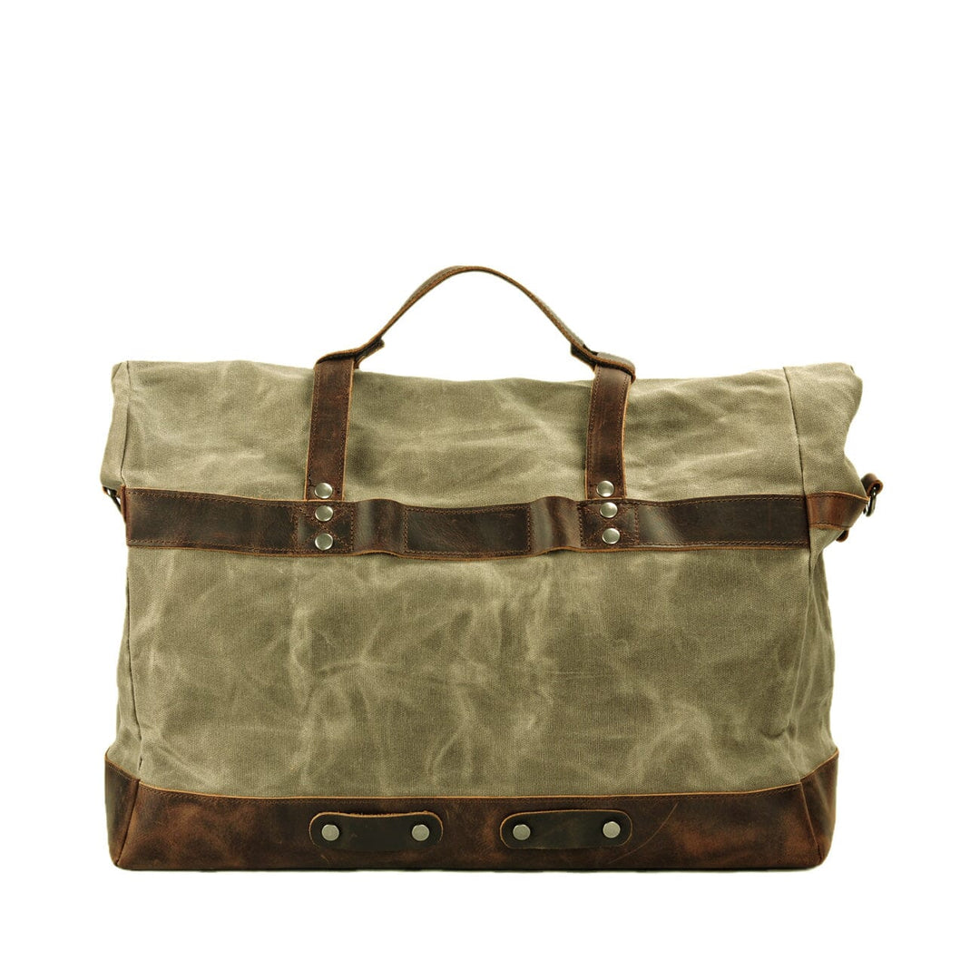 Vaxed Canvas Duffel Bag | HALTI