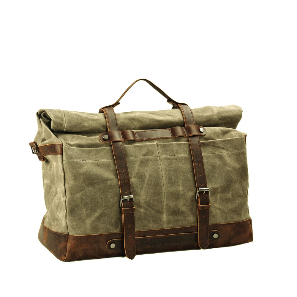 Vaxed Canvas Duffel Bag | HALTI