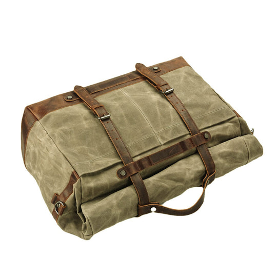 Vaxed Canvas Duffel Bag | HALTI