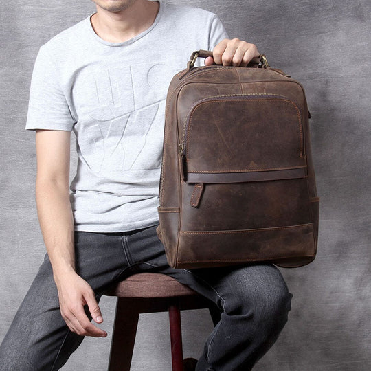 Egentligen Leather Backpack | OXFORD