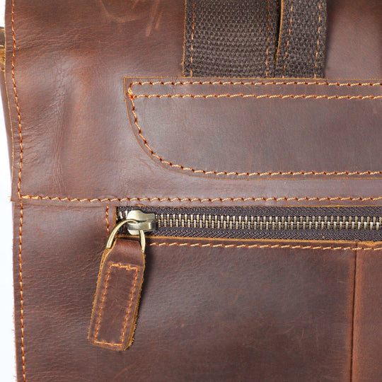 Full Grain Leather Backpack | KENWAY
