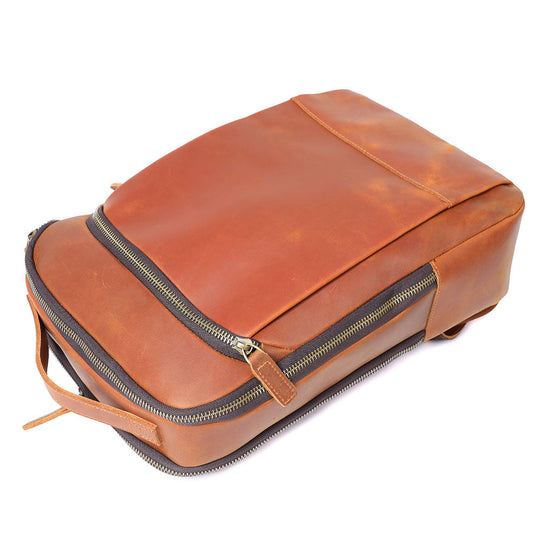 Leather Backpack for Laptop | LARVIK