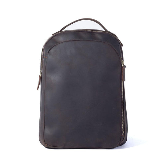 Brown Leather Backpack | TOLEDO