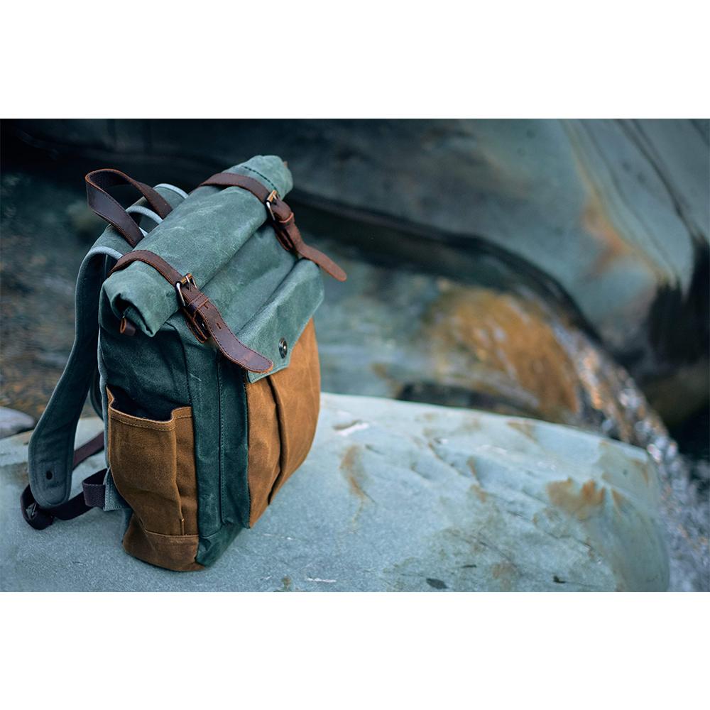 Vaxad Canvas Roll-top Backpack | MARSEILLE