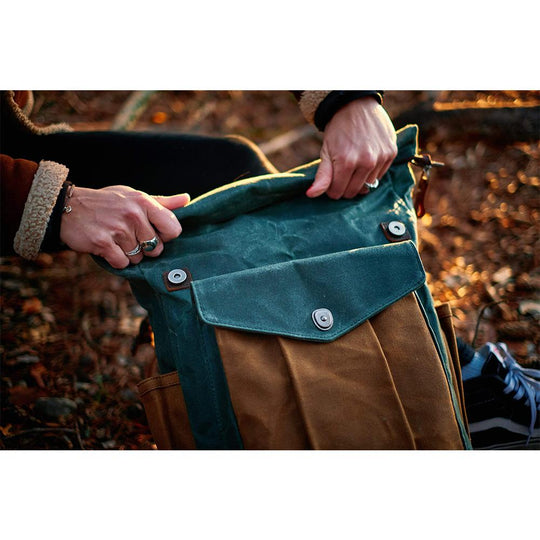 Vaxad Canvas Roll-top Backpack | MARSEILLE