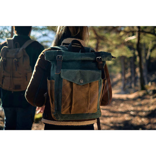 Vaxad Canvas Roll-top Backpack | MARSEILLE