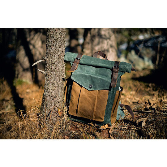 Vaxad Canvas Roll-top Backpack | MARSEILLE